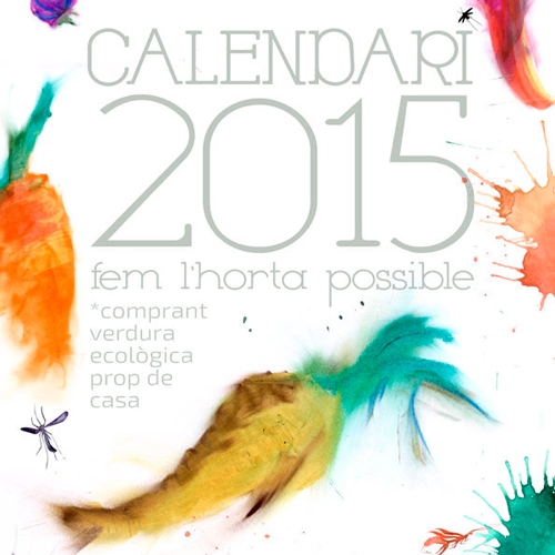 Calendario "fem l'horta possible" 2015 - FabrikaGrafika Diseño Gráfico y Maquetación