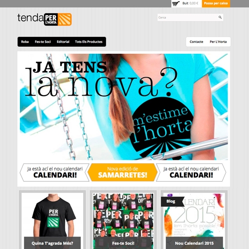 Per L'Horta shop -  FabrikaGrafika Web Design and E-commerce
