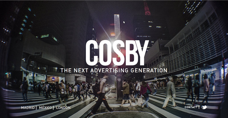 Agencia de Publicidad Cosby. Diseño Web Fabrika Grafika