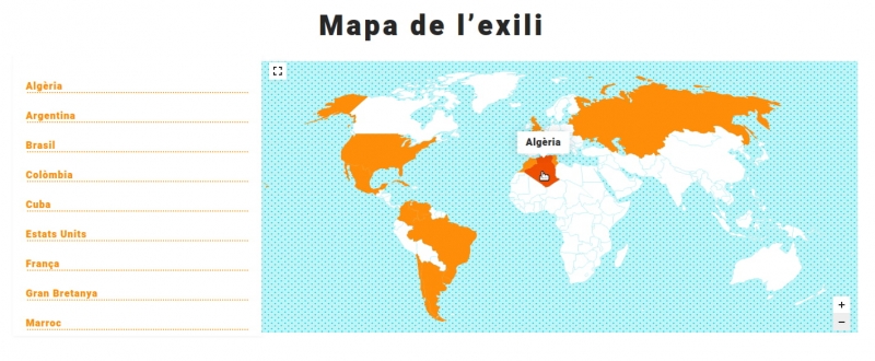  Encontres amb l'exili mapa