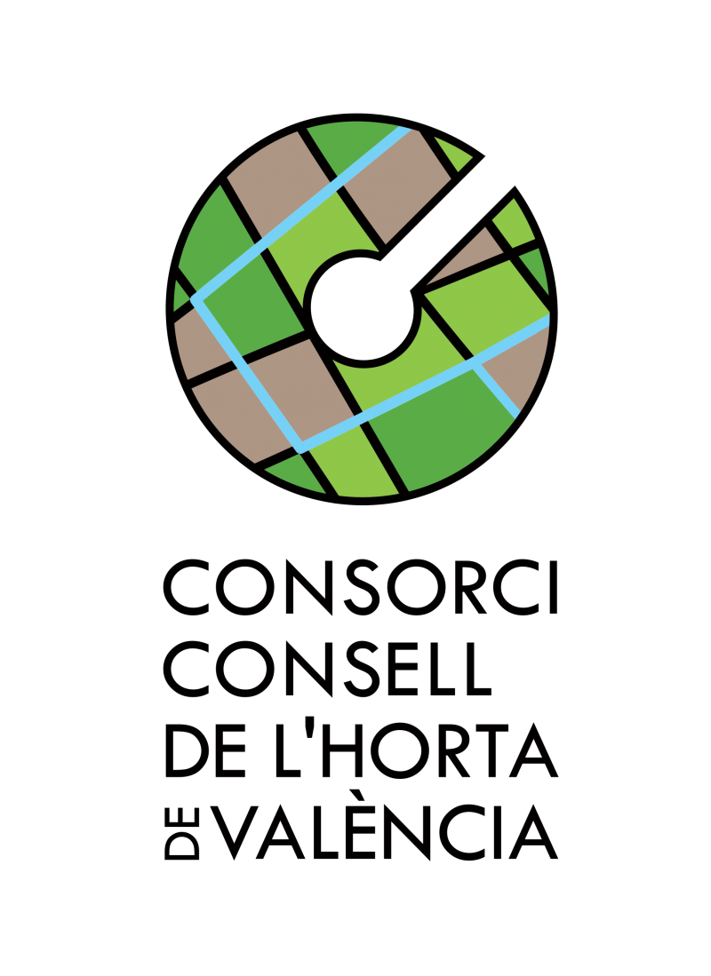 Logo Consorci Consell de l'Horta de València cuatricomia versión vertical