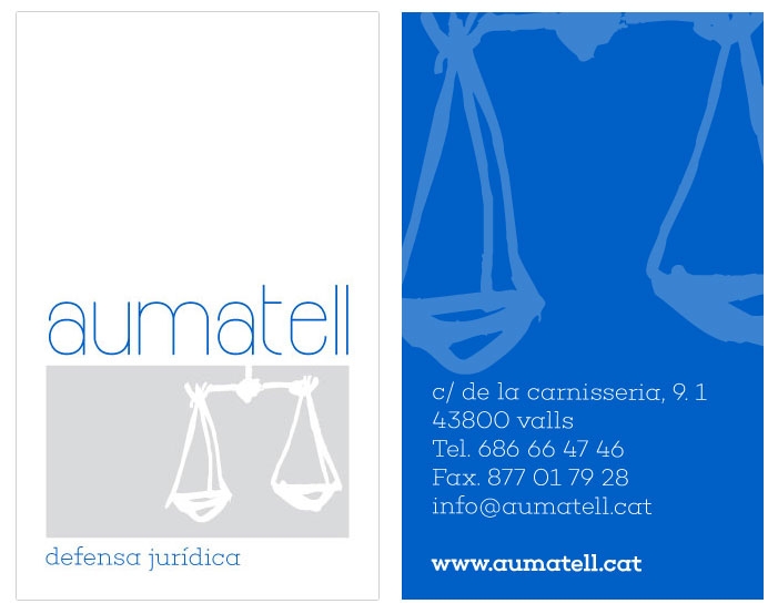 Aumatell - Card Design - FabrikaGrafika Graphic Design