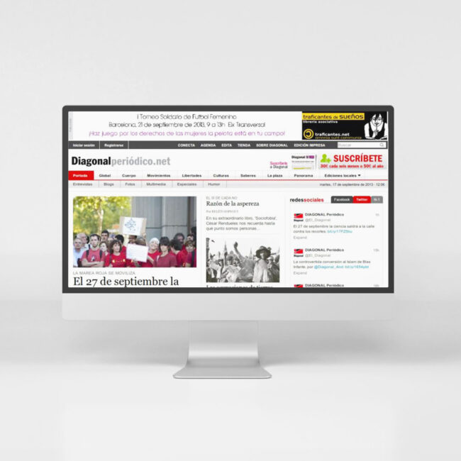 Periódico Diagonal |  | Fàbrika Gràfika