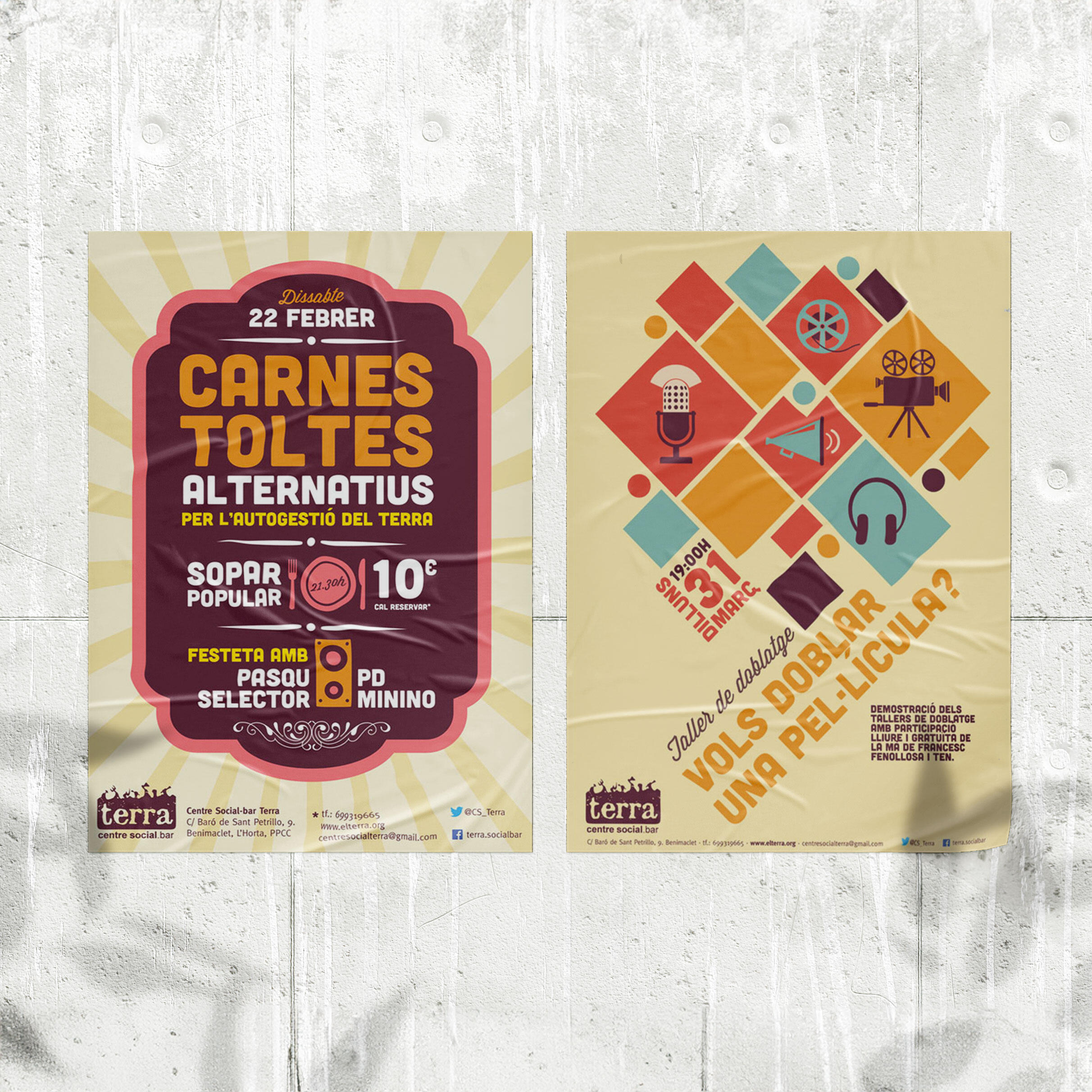 Posters per al Terra |  | Fàbrika Gràfika