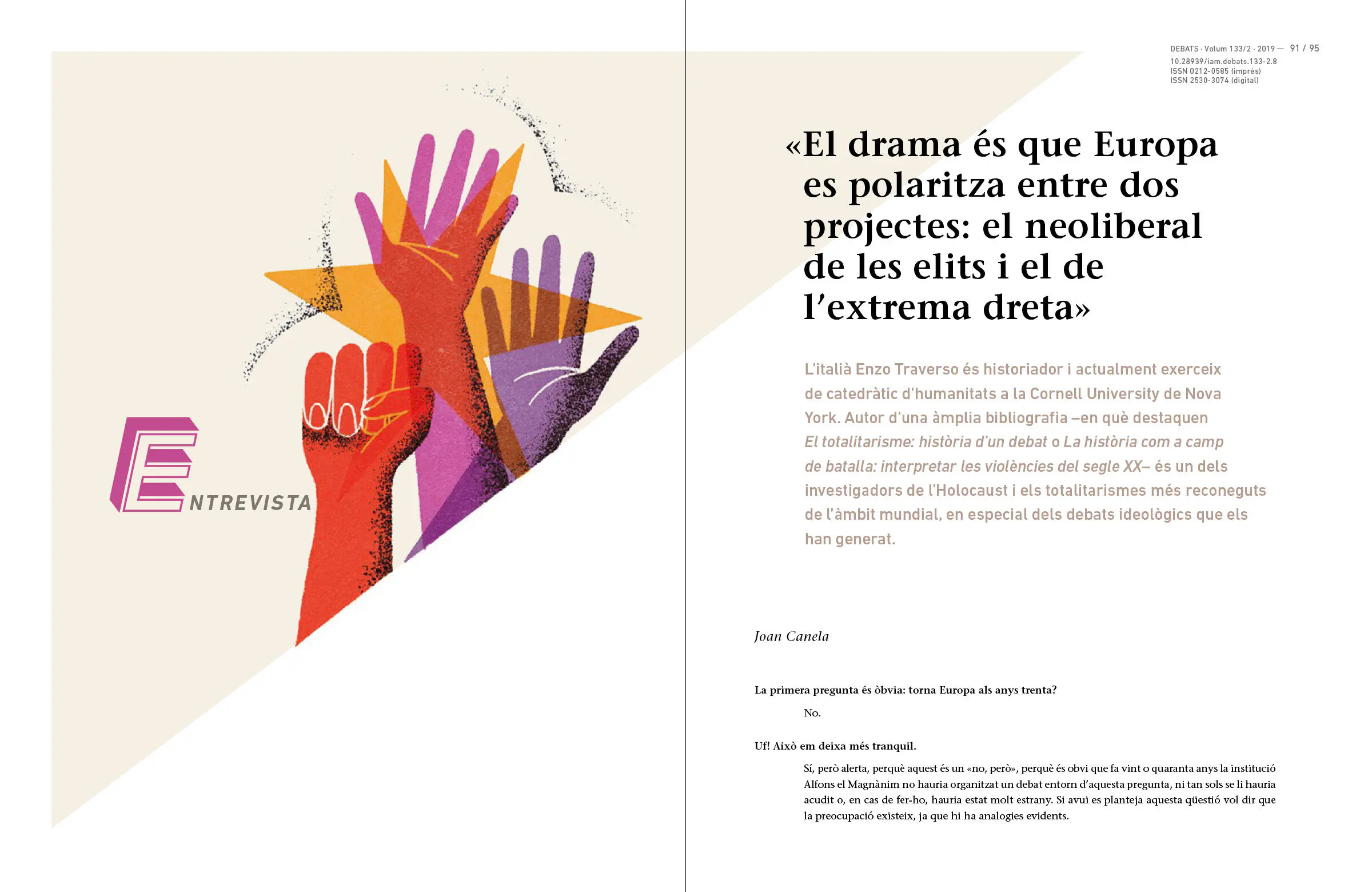 DEBATS. Revista de cultura, poder i societat |  | Fàbrika Gràfika