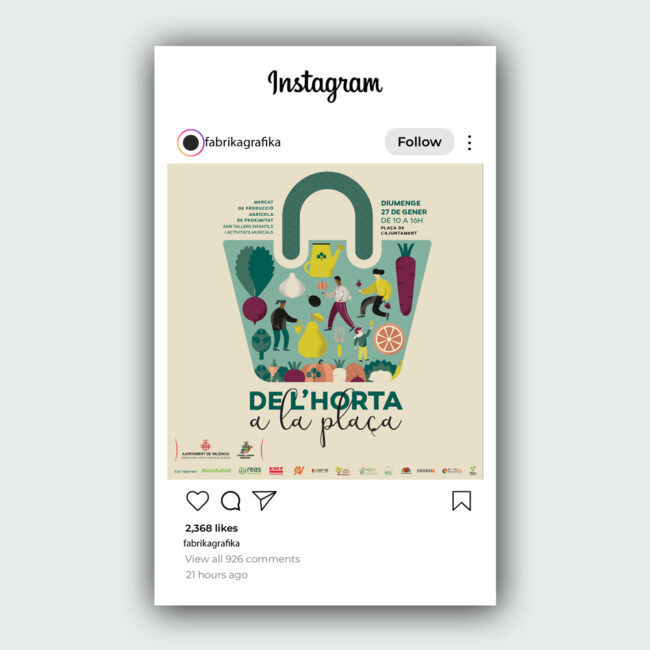 De l'Horta a la Plaça 2019 |  | Fàbrika Gràfika