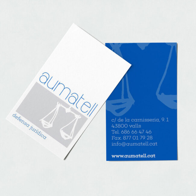 Aumatell - defensa jurídica |  | Fàbrika Gràfika